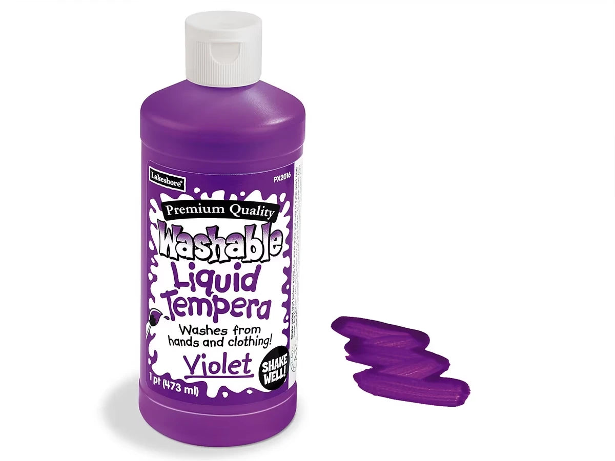 Lakeshore Fully Washable Liquid Tempera Paint - Pint - US 7116