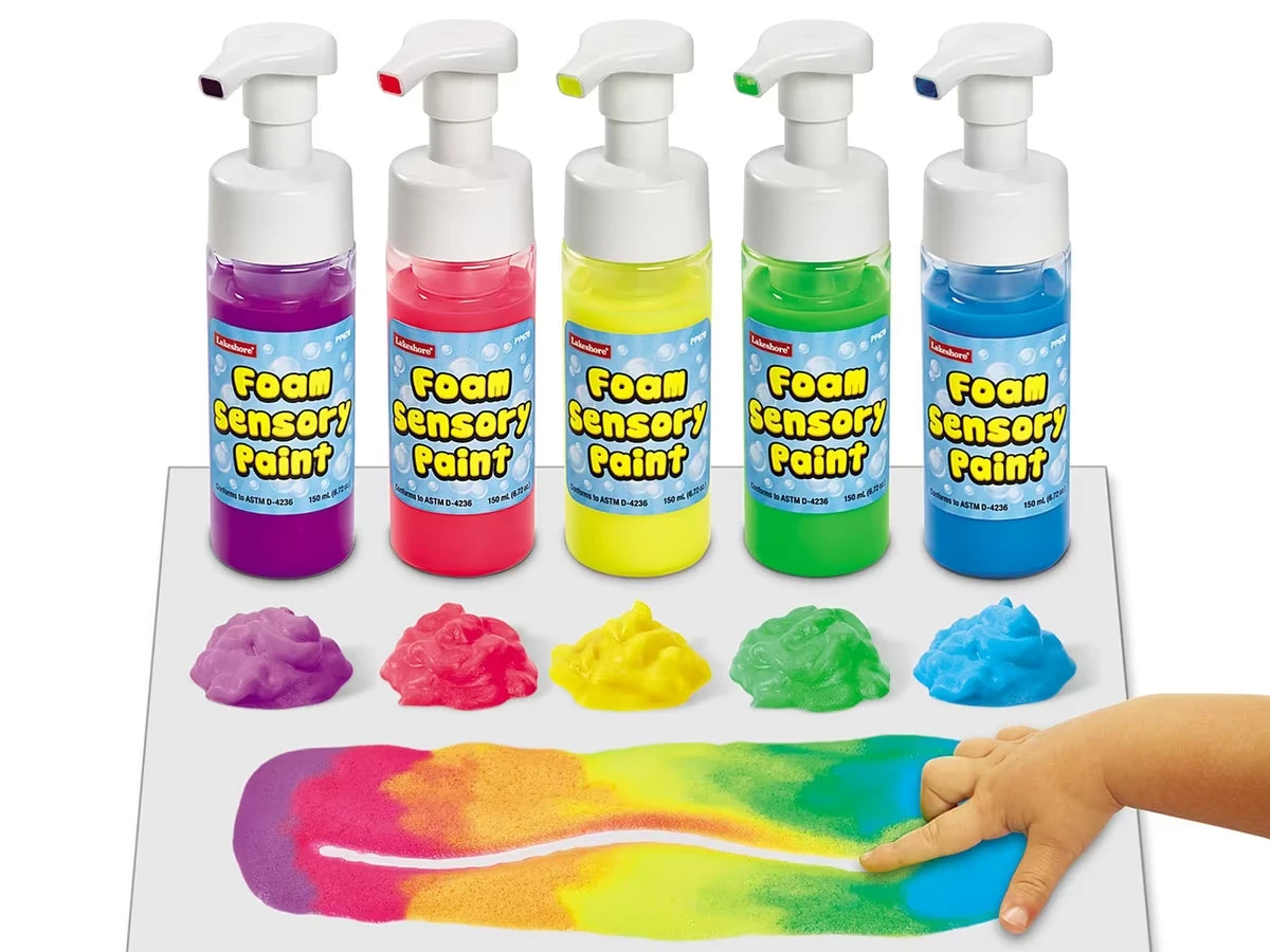 Foam Sensory Paint - Set of 5 - US 4453
