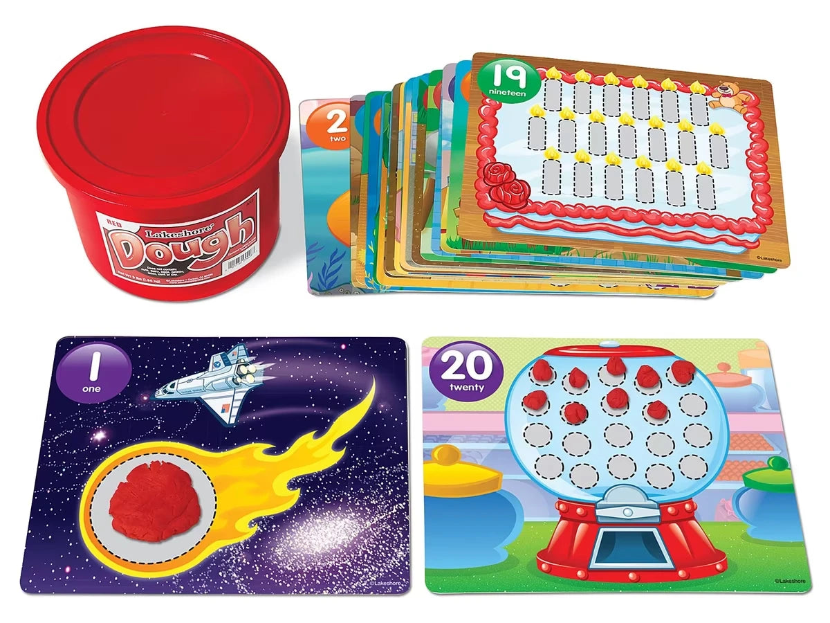 Learn to Count! Dough Mats - US 4680