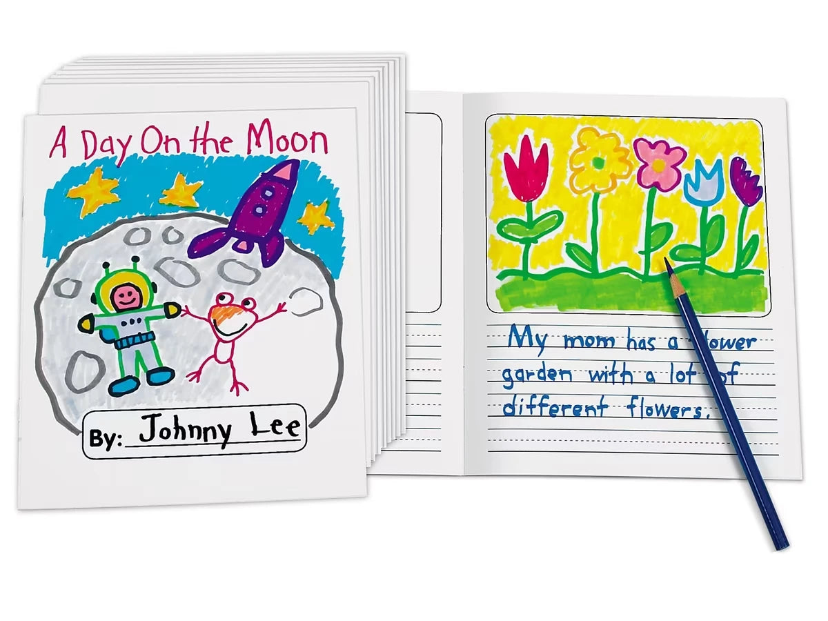 Write-A-Story Blank Books - Set of 10 - US 2061