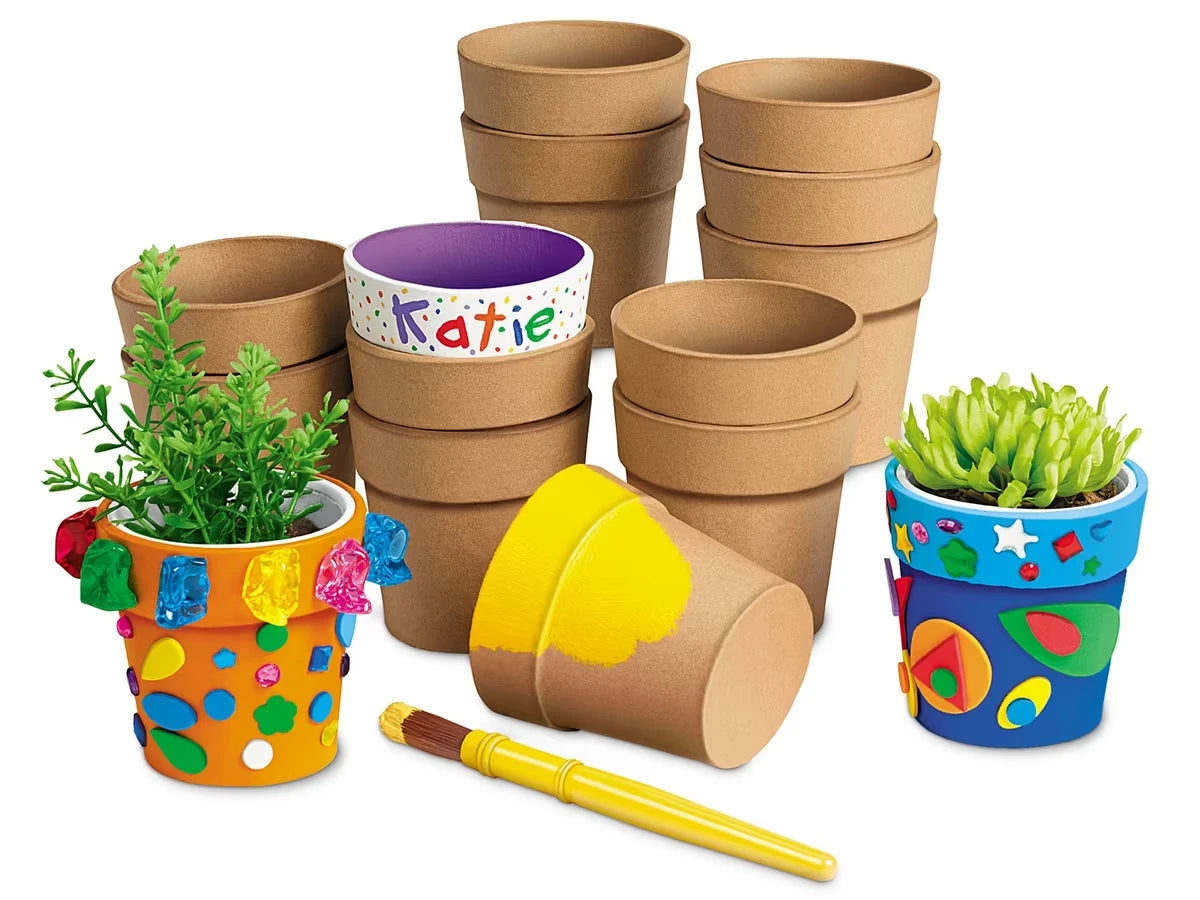 Design-Your-Own Collage Pots - Set of 15 - US 4253