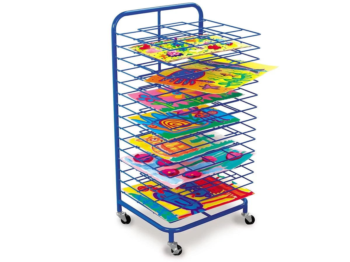 Lakeshore Double-Space Mobile Drying Rack - US 5108