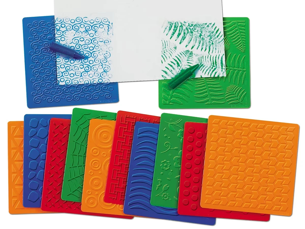 Textured Rubbing Plates - US 3419