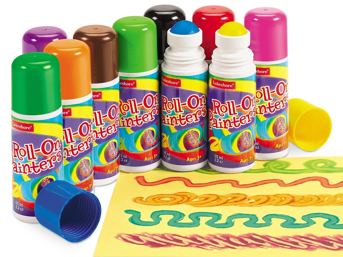 Roll-On Painters - Set of 10 Colors - US 7868
