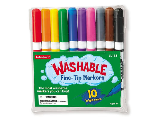 Best-Buy Washable Fine-Tip Markers - Student Pack - US 3083