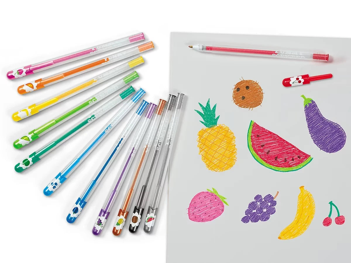 Scented Glitter Gel Pens - US 9567