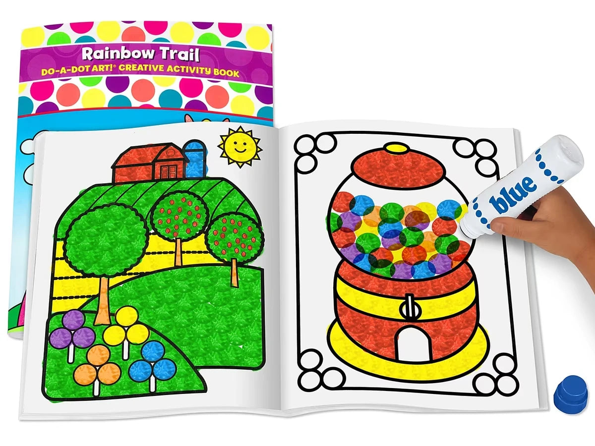 Do-A-Dot Art!® Rainbow Trail Activity Book - US 5223