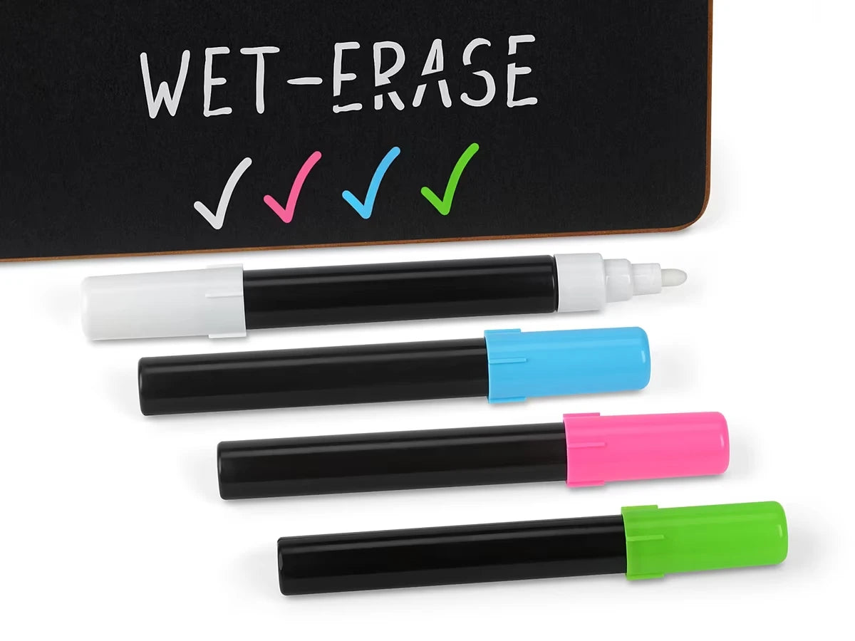 Neon Wet-Erase Chalk Markers - Set of 4 - US 7922