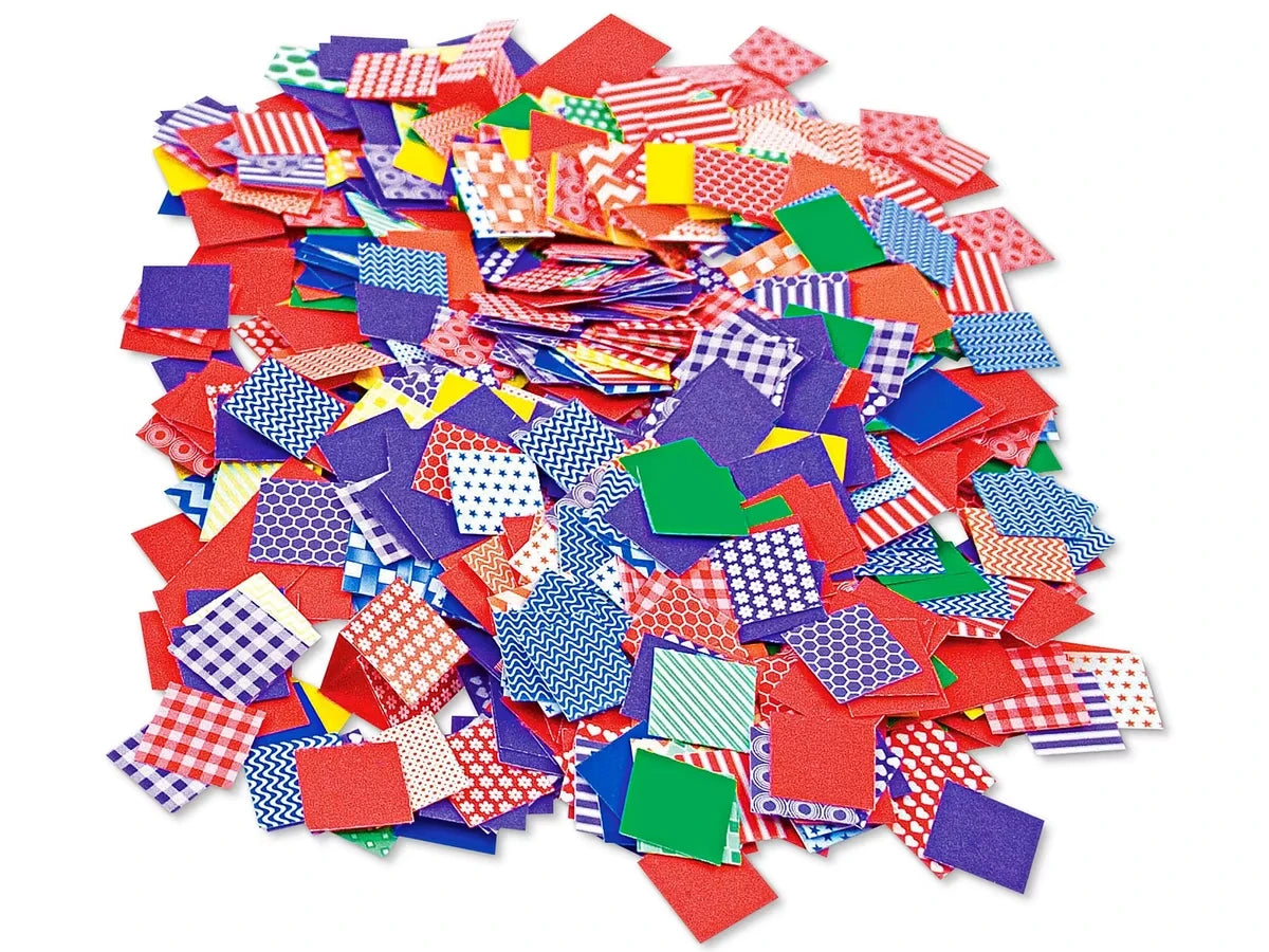 Patterned Mosaic Squares - US 4093