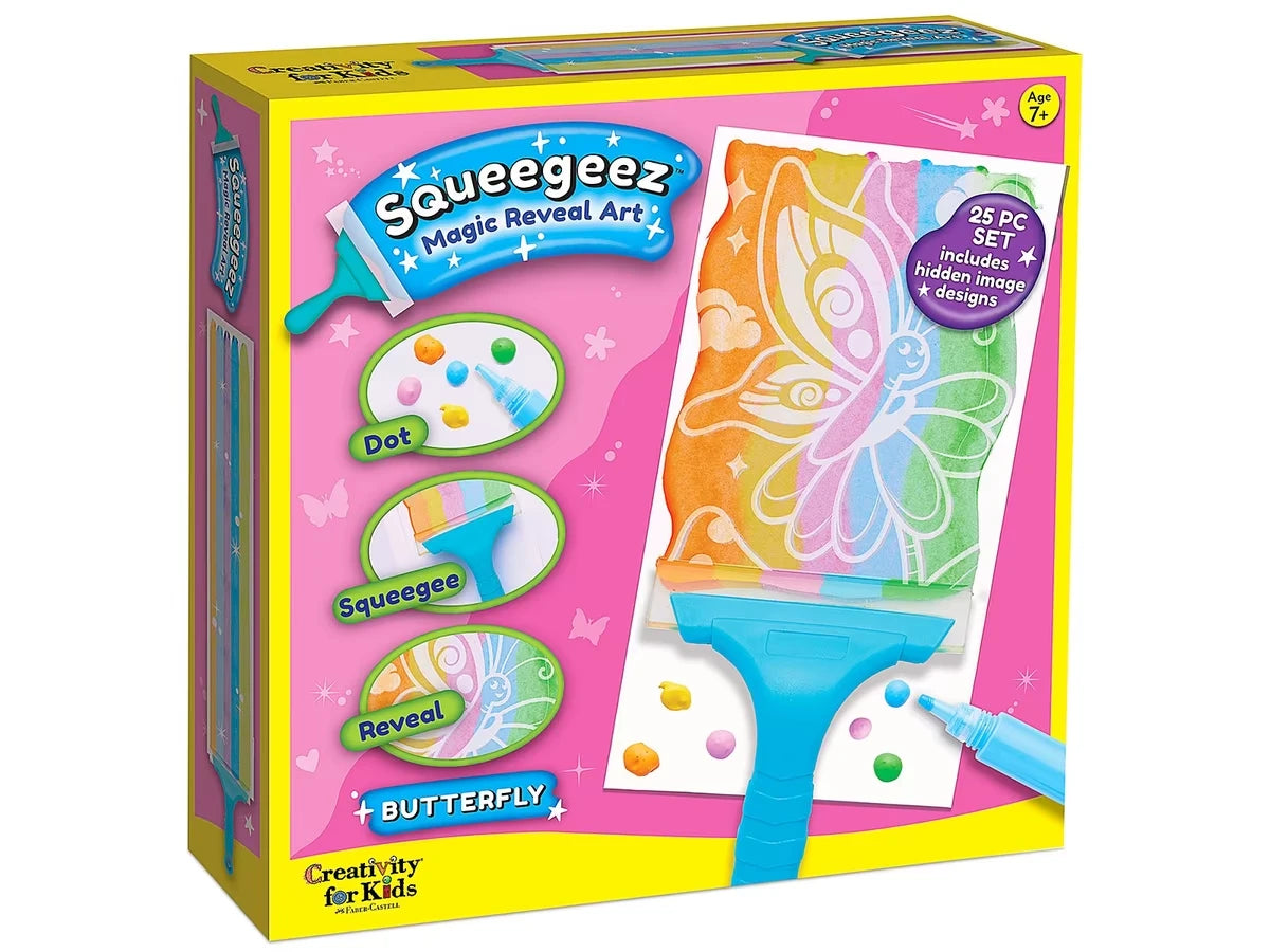 Squeegeez™ Magic Reveal Art - Butterfly - US 6931