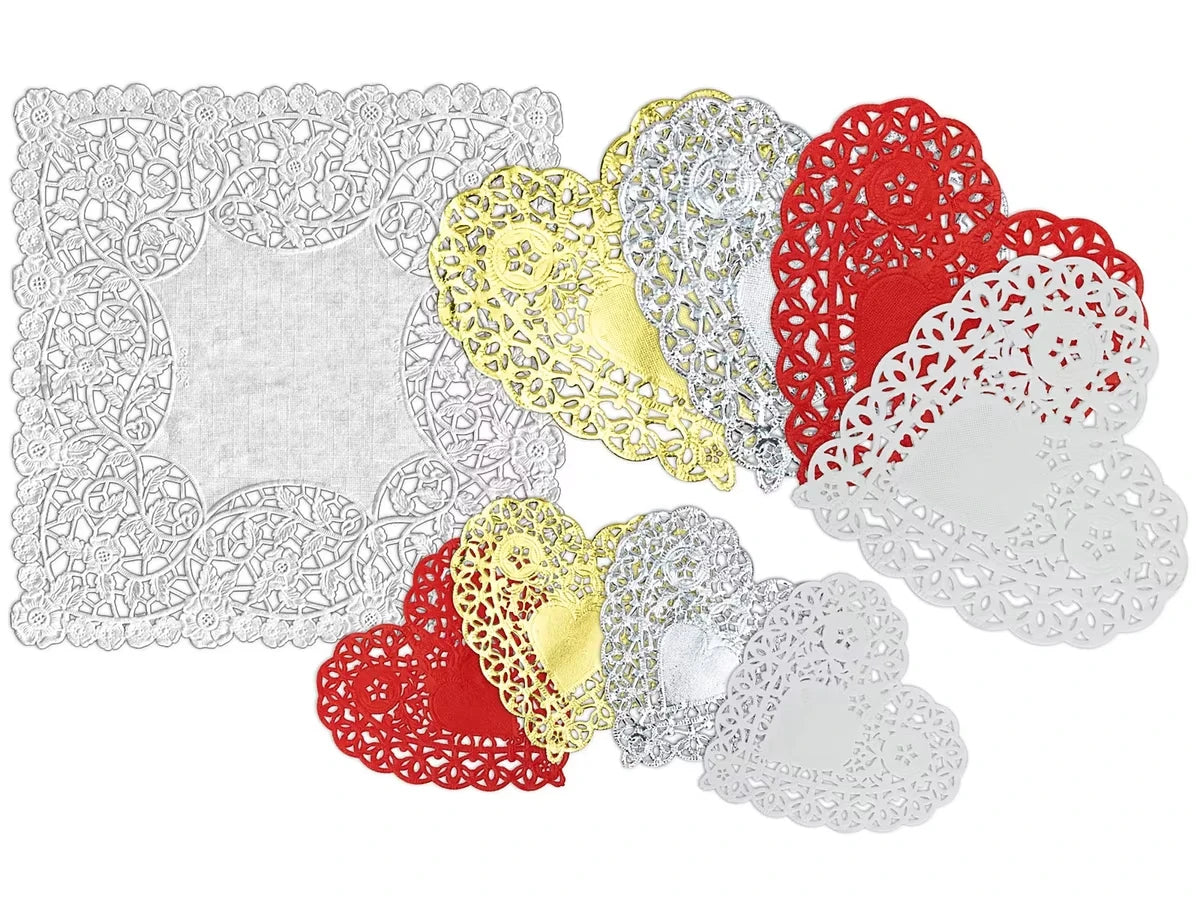 Paper Heart Doily Assortment Pack - US 2564
