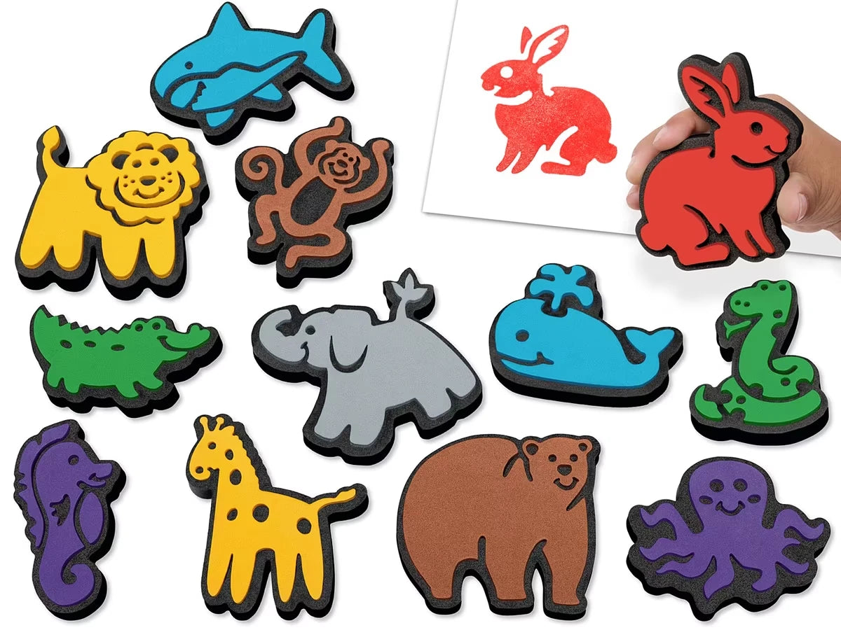 Easy-Grip Animal Stampers - US 5141