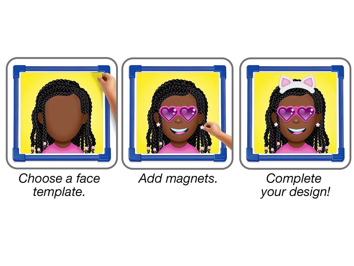 Make-A-Face Magnetic Designer - US 7587