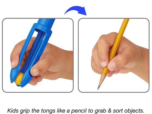 Tweezer Tongs Color Sorting Kit - US 6539