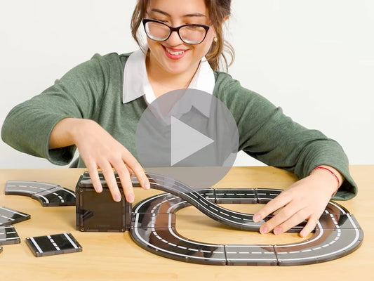 Magnetic Wonder Tiles® - Road Builder - US 5055