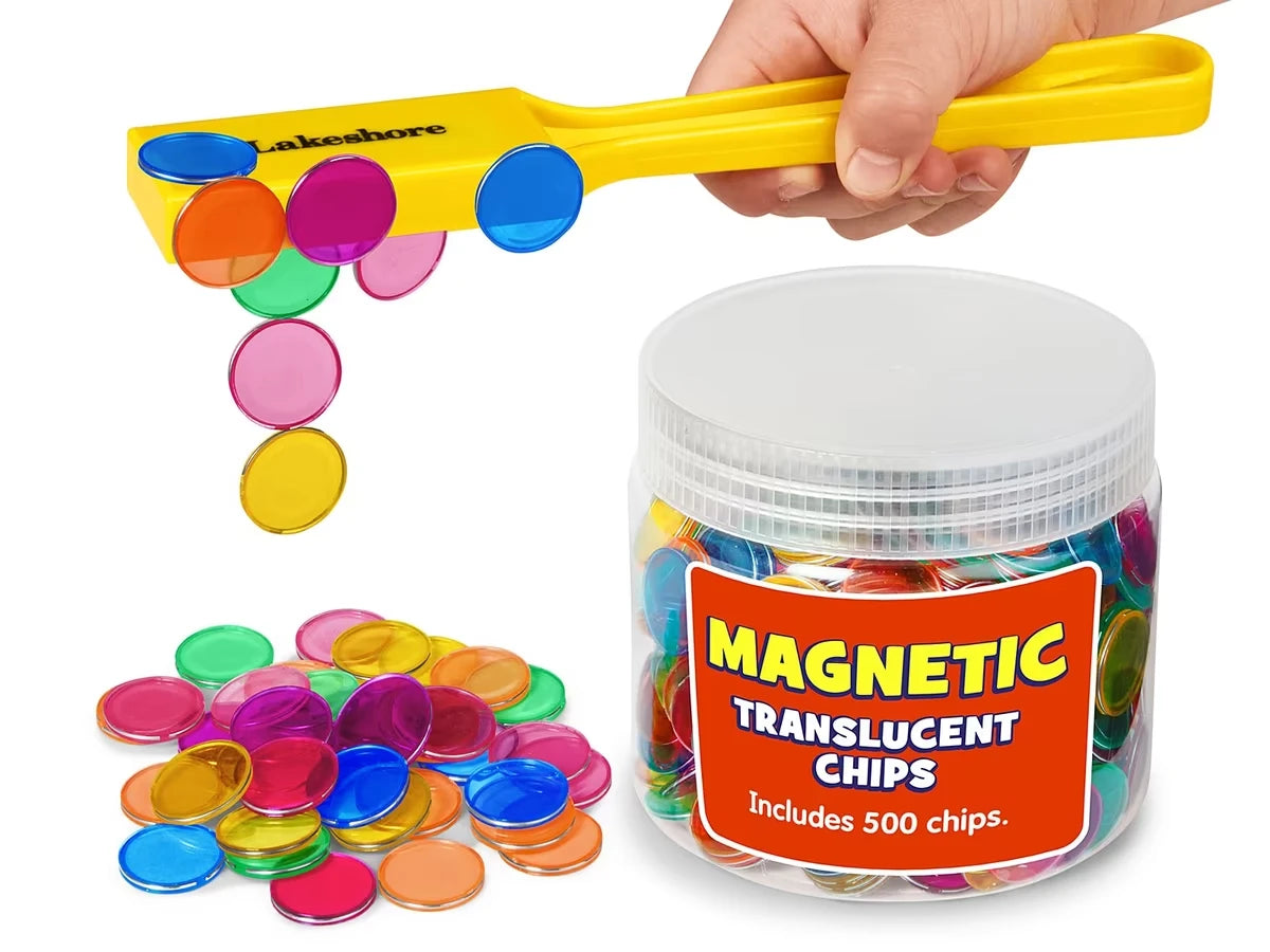 Magnetic Translucent Chips - US 5321