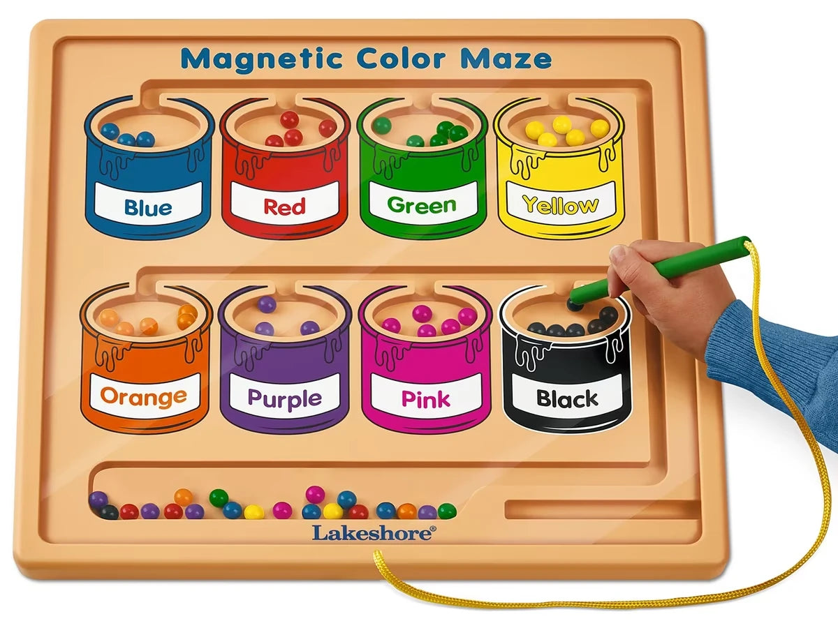 Magnetic Color Maze - US 4110
