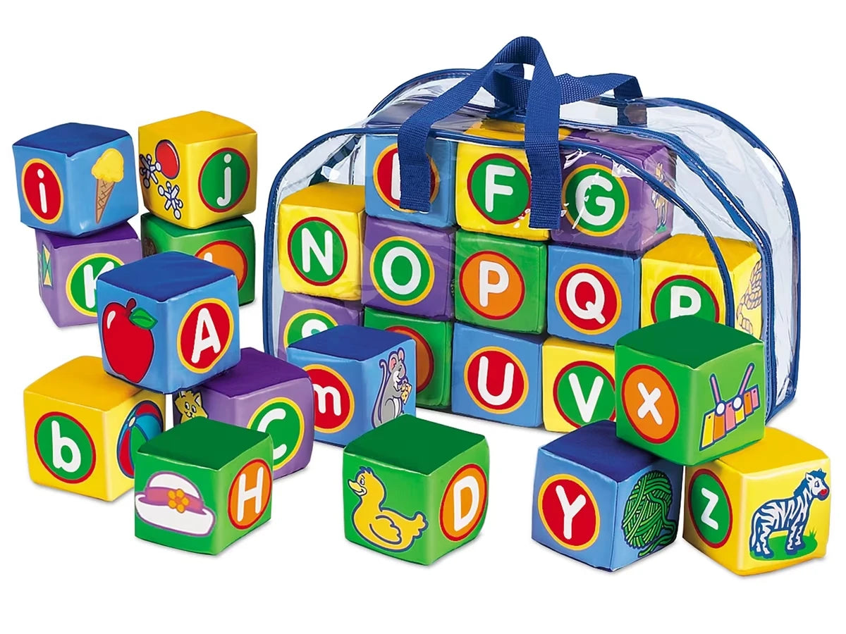 Soft & Washable Alphabet Blocks - US 4742