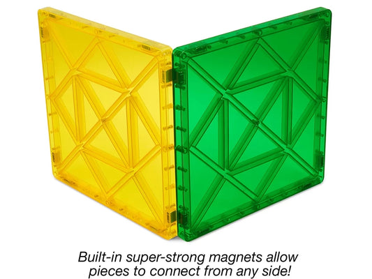 Jumbo Magnetic Building Tiles - US 6735