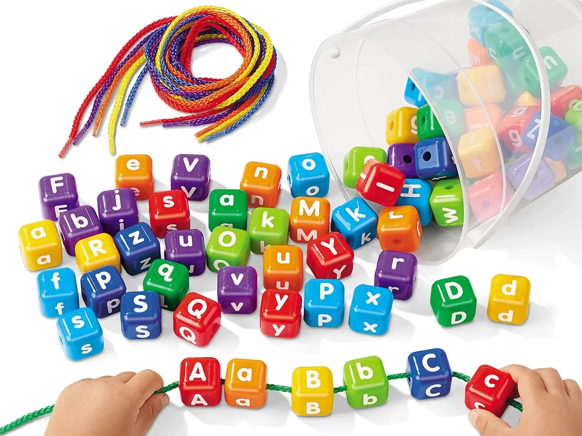 Giant Alphabet Beads - US 3841