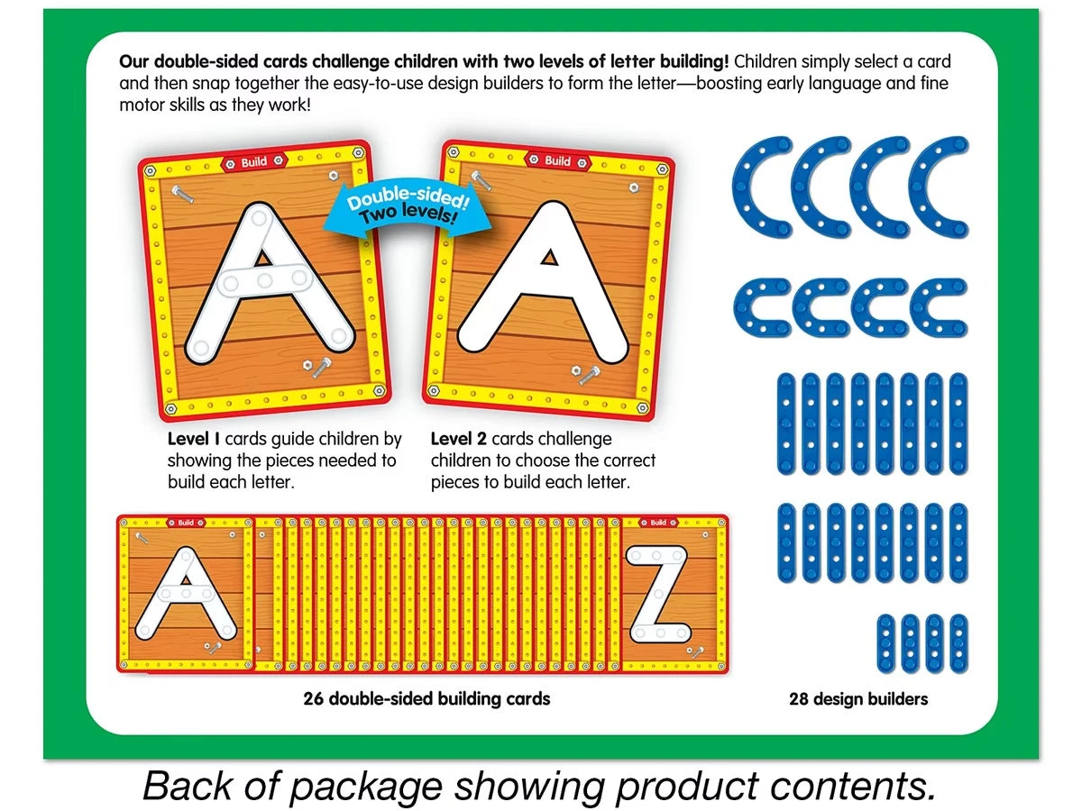 Build the Letter Activity Center - US 6179
