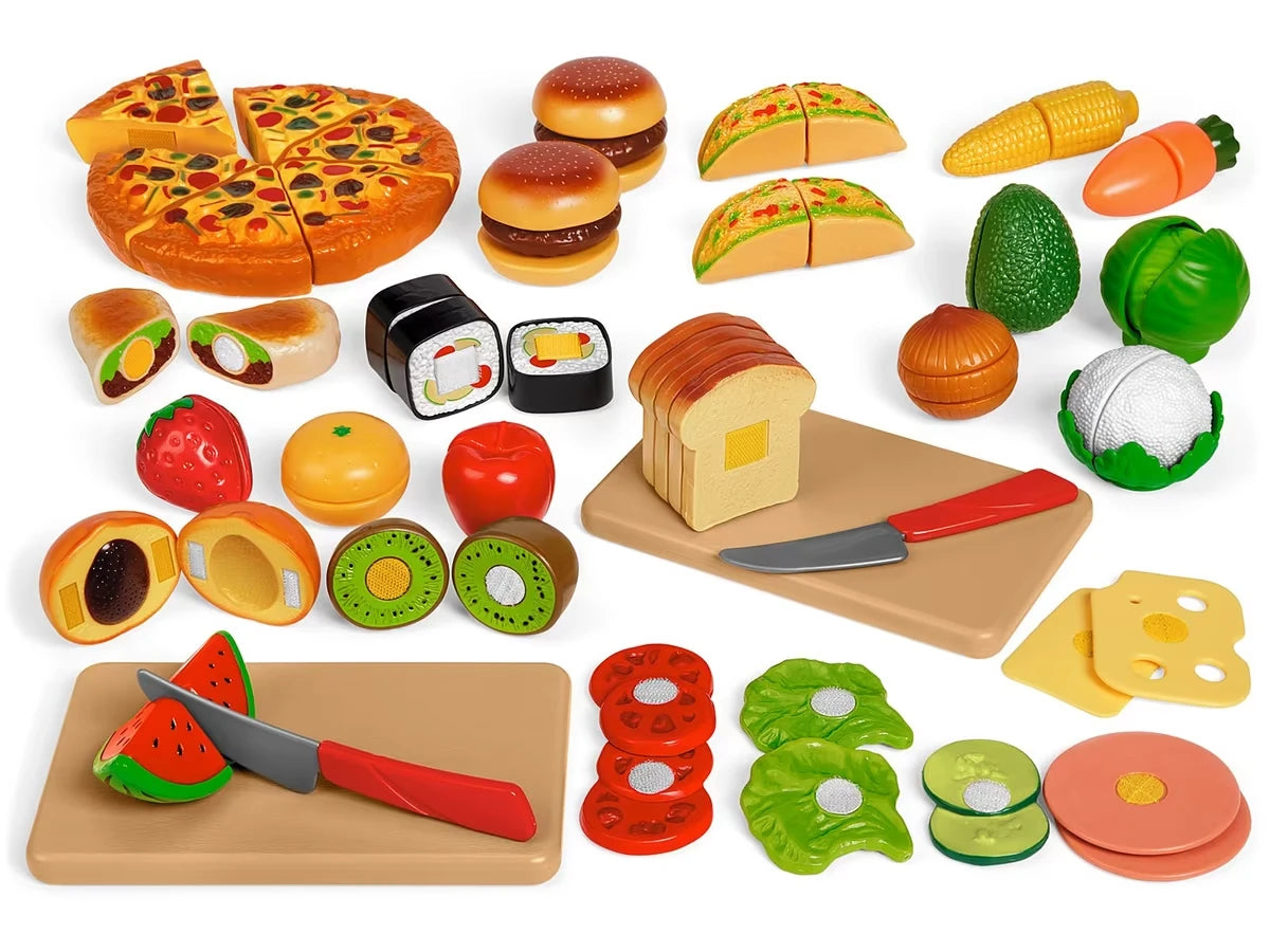 Slice & Serve Play Food Set - US 5760