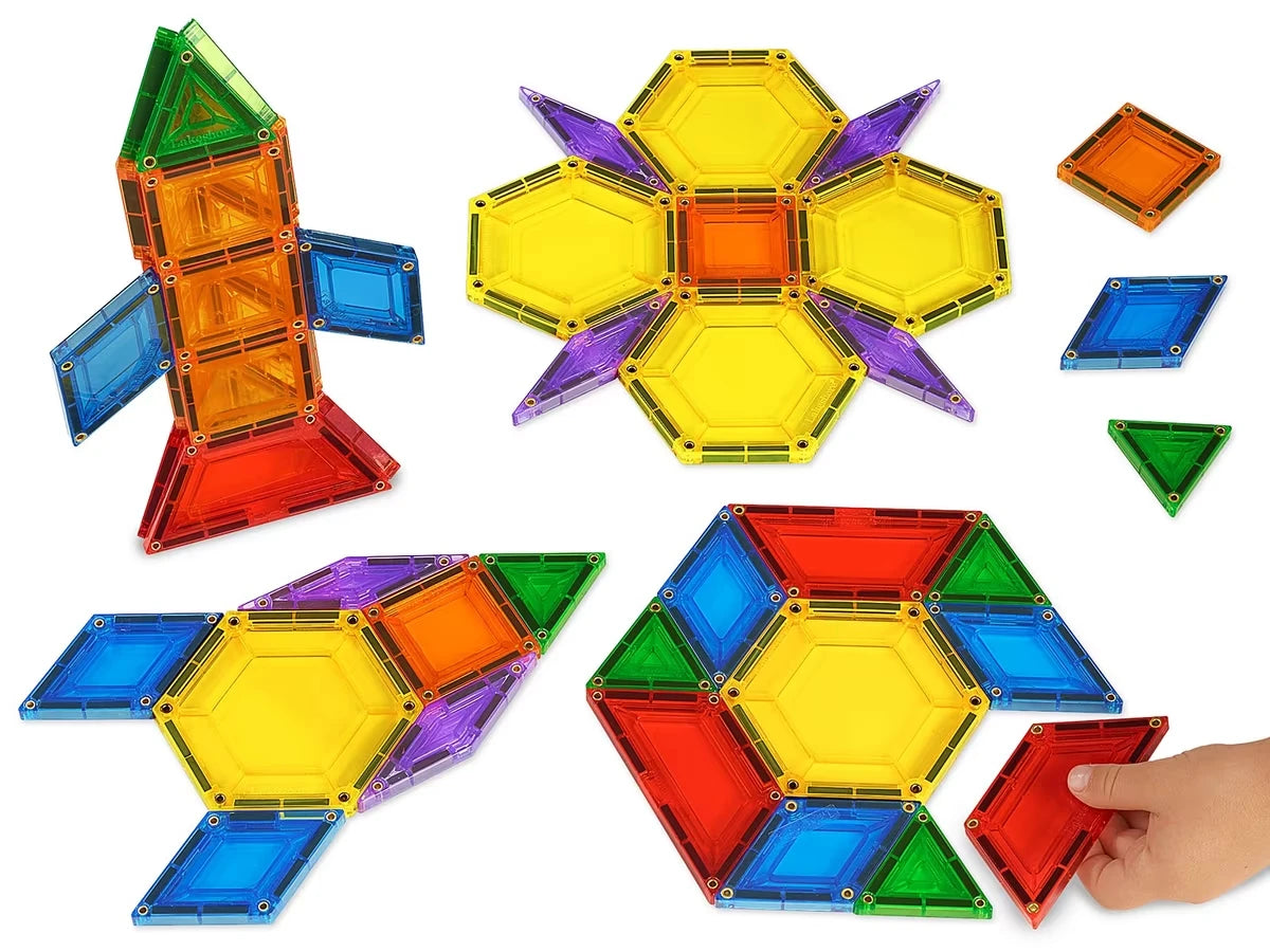 Magnetic Pattern Block Builders - US 6414