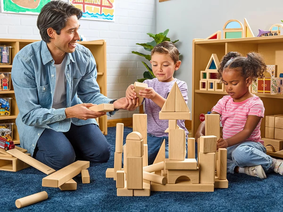 Classroom Hardwood Unit Blocks - Builder Set - US 6004