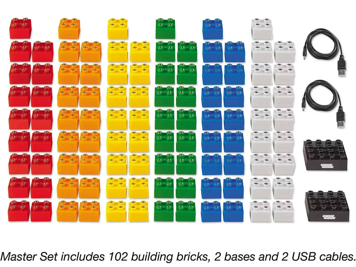 Light-Up Building Bricks - Master Set - US 7124