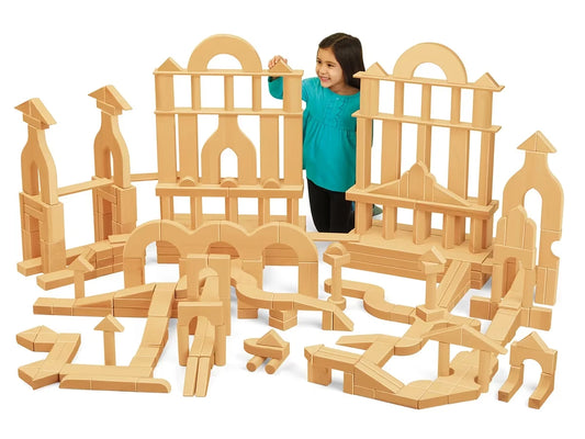 Classroom Hardwood Unit Blocks - Universal Set - US 3126
