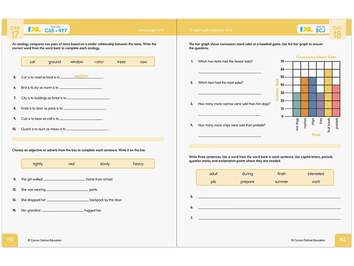 Summer Bridge Activities Workbook - Gr. 2-3 - US 8391