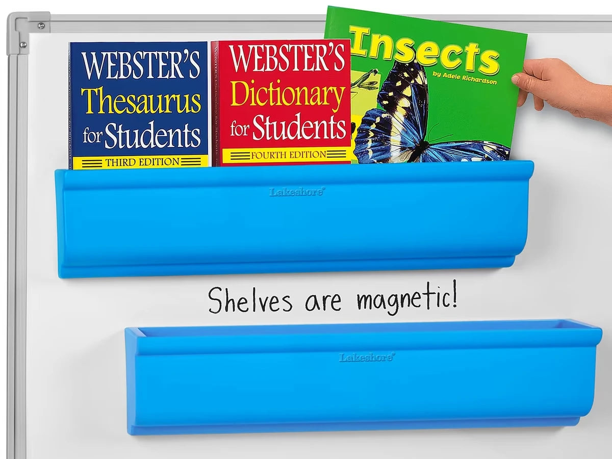 Magnetic Display Shelves - US 3880