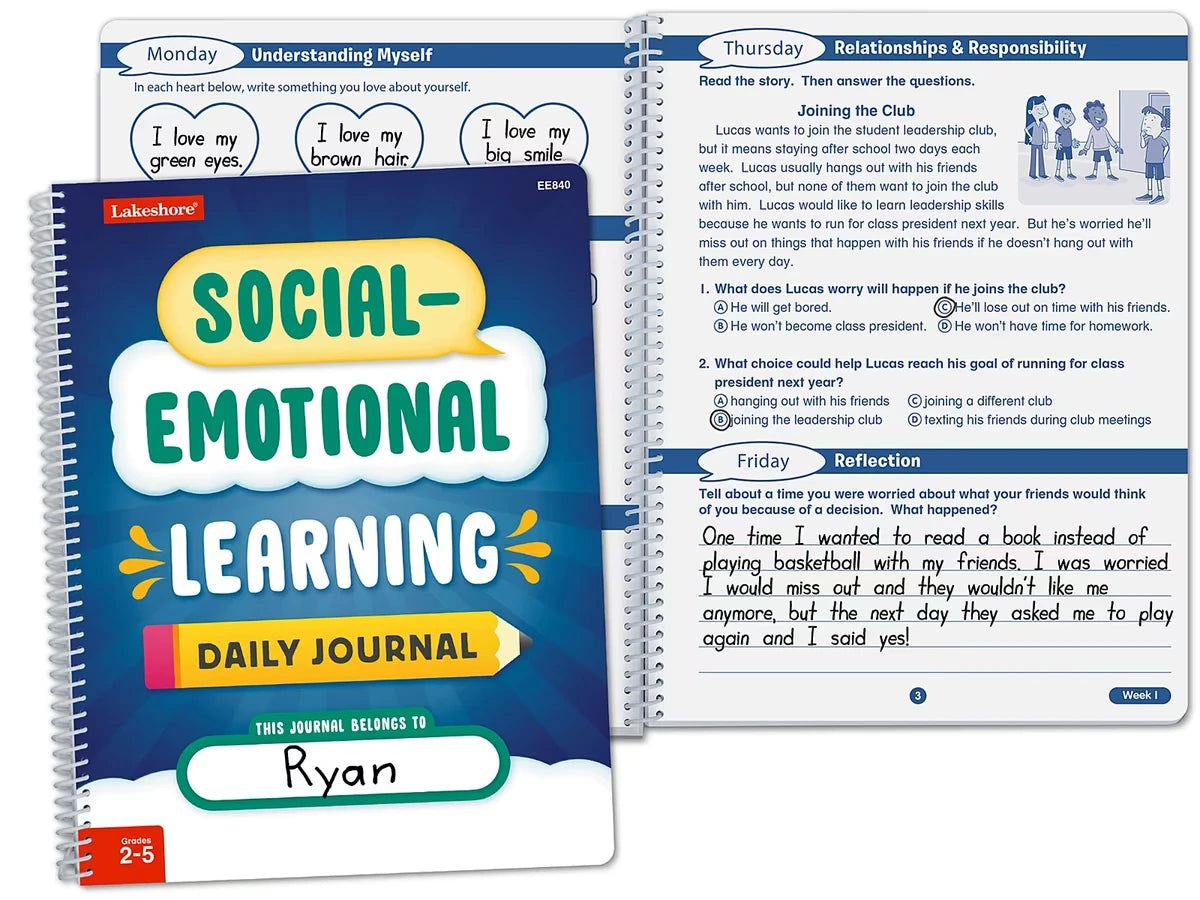 Daily Social-Emotional Learning Journal - US 7659