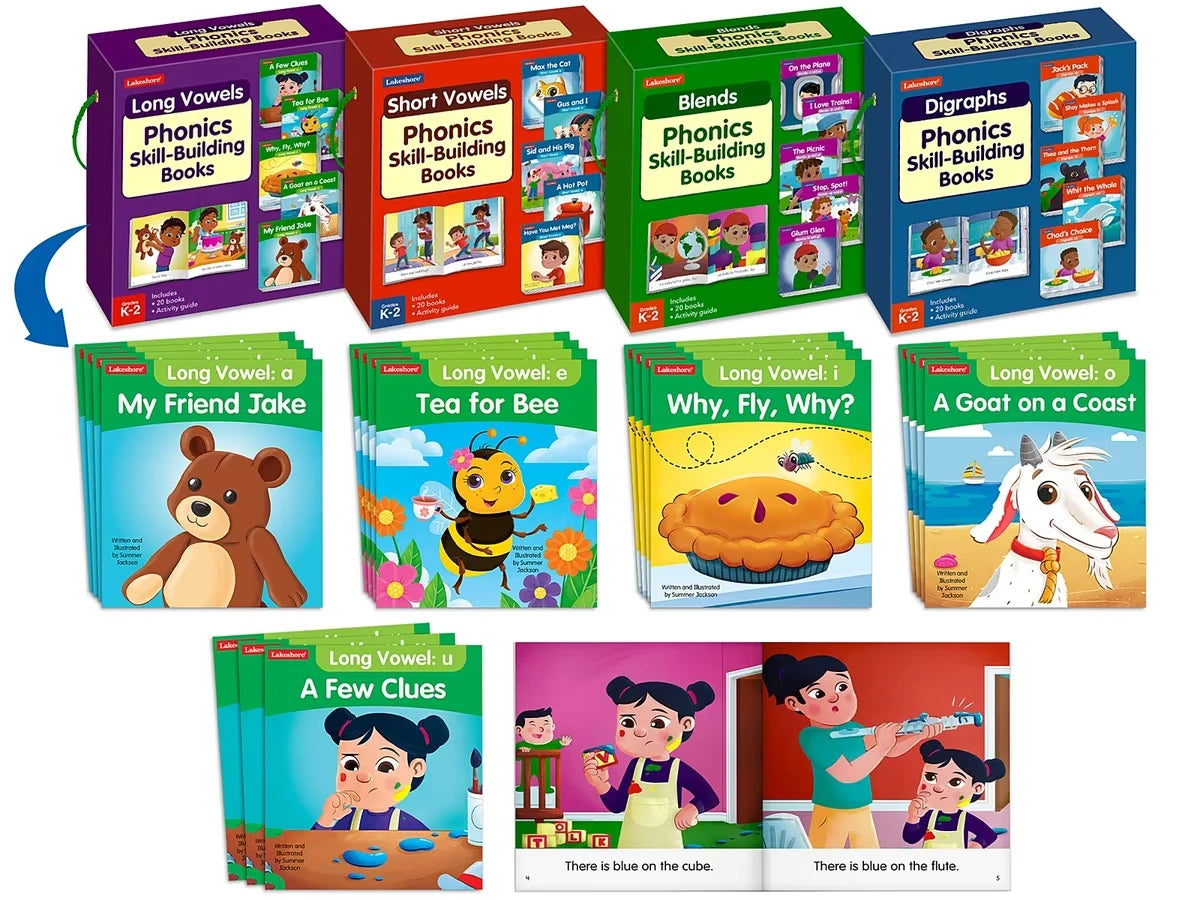 Phonics Skill-Building Book Sets - Complete Library - US 7091