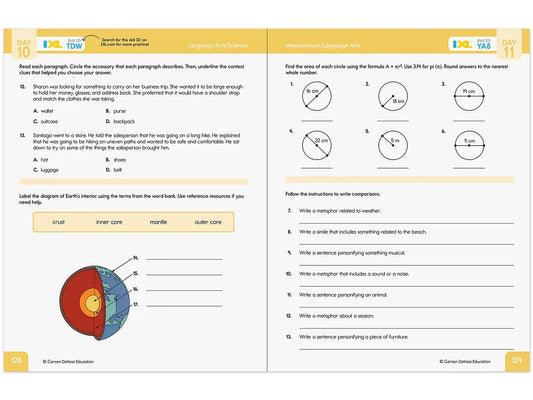 Summer Bridge Activities Workbook - Gr. 6-7 - US 8302