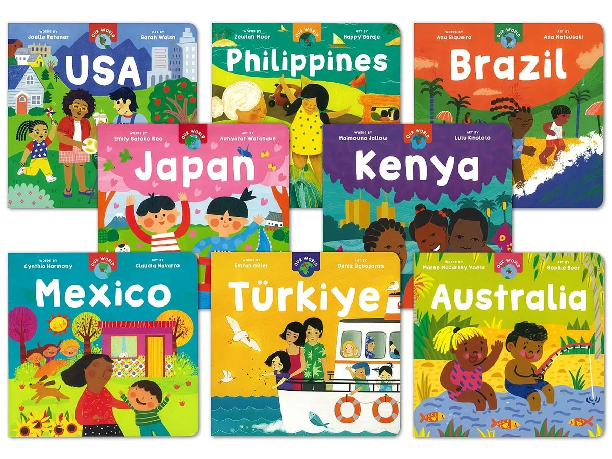 Our Wonderful World! Board Book Collection - US 5746
