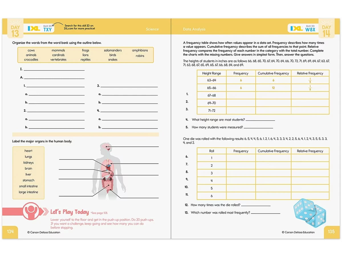 Summer Bridge Activities Workbook - Gr. 7-8 - US 7598