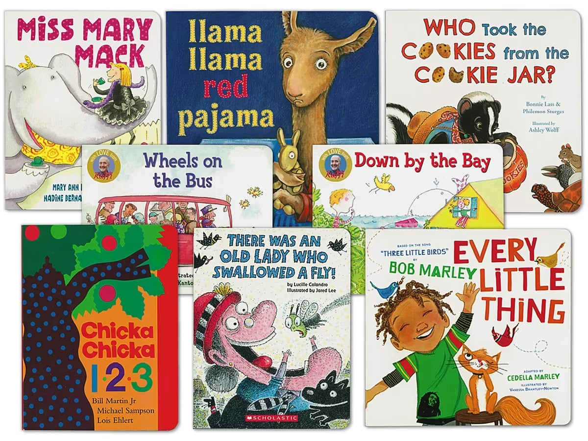 Rhythm & Rhyme Board Book Collection - US 3544