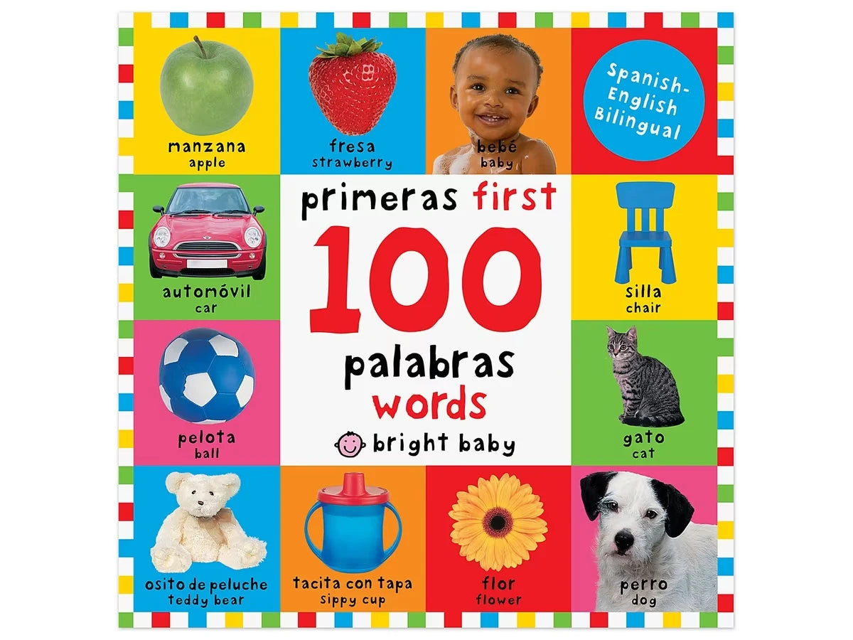 First 100 Words Bilingual Board Book - US 9660