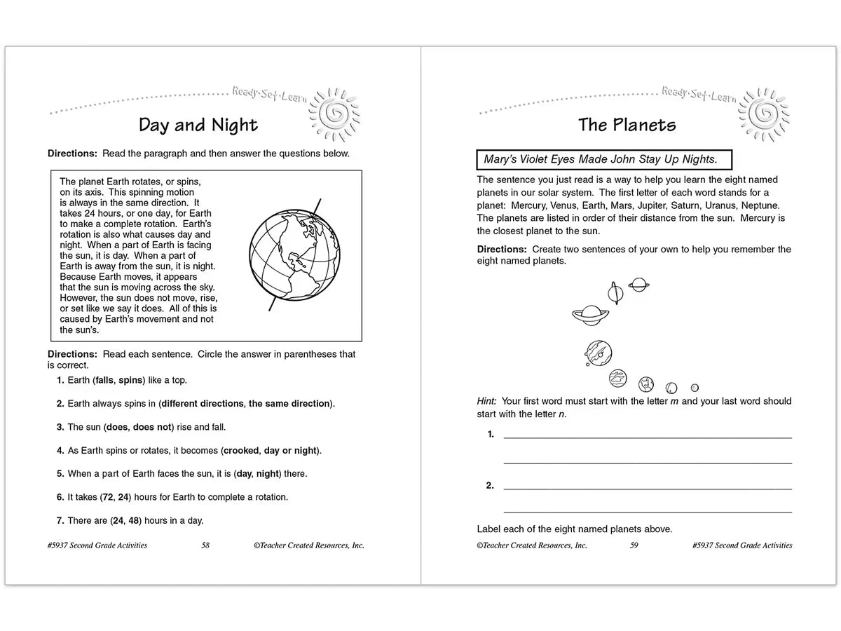 Second-Grade Workbook - US 4301