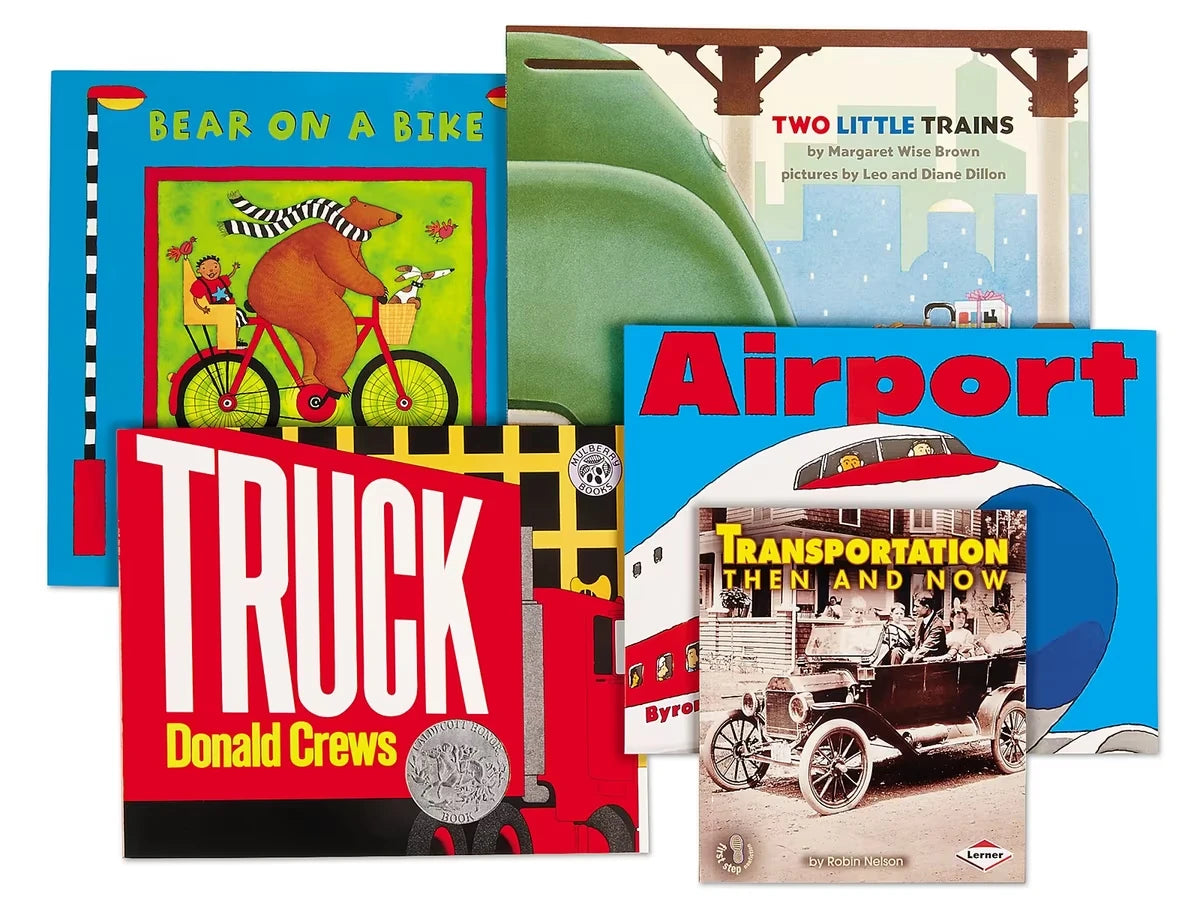 Transportation Theme Book Library - US 1692