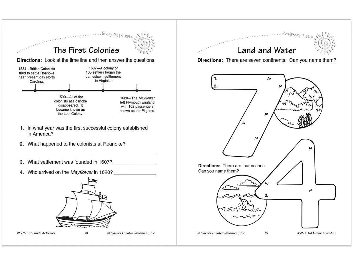 Third-Grade Workbook - US 7408