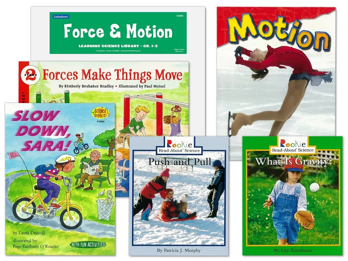 Force & Motion Book Library - Gr. 1-3 - US 1431