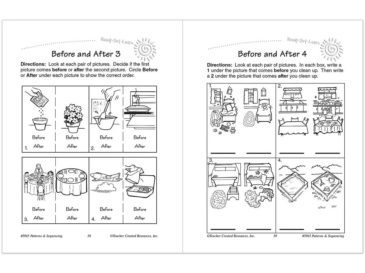 Patterns & Sequencing Workbook - US 8316