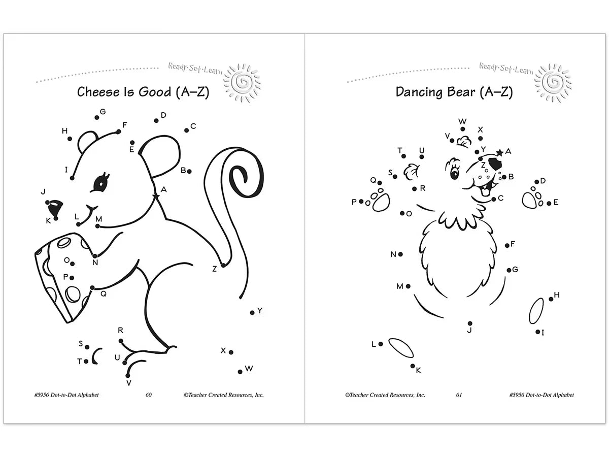 Dot-To-Dot Alphabet Workbook - US 2234