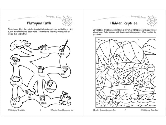 Second-Grade Fun Workbook - US 5458