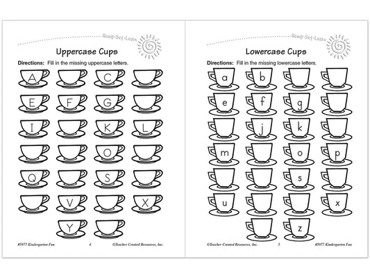 Kindergarten Fun Workbook - US 2062