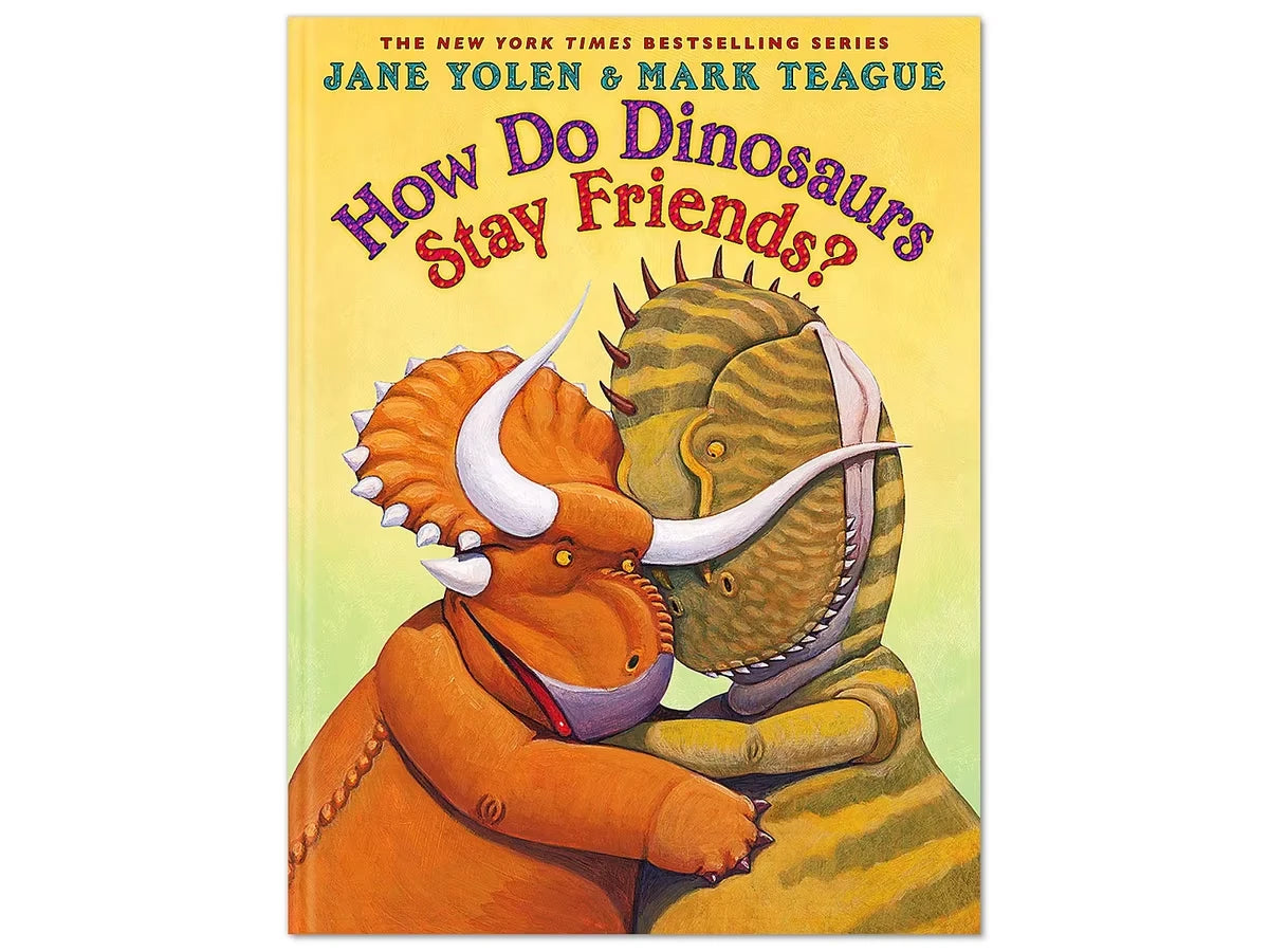 How Do Dinosaurs Stay Friends? Hardcover Book - US 4771