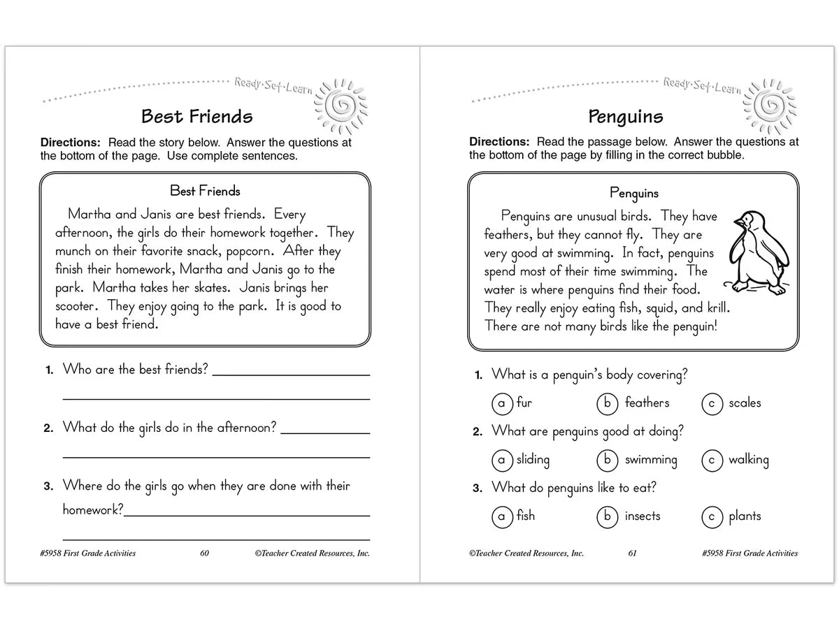 First-Grade Workbook - US 9270