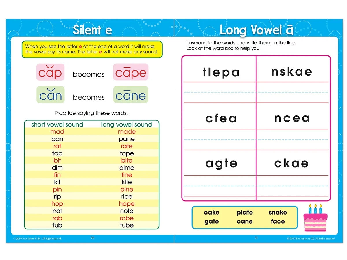 Let’s Get Ready for Kindergarten Workbook - US 6824